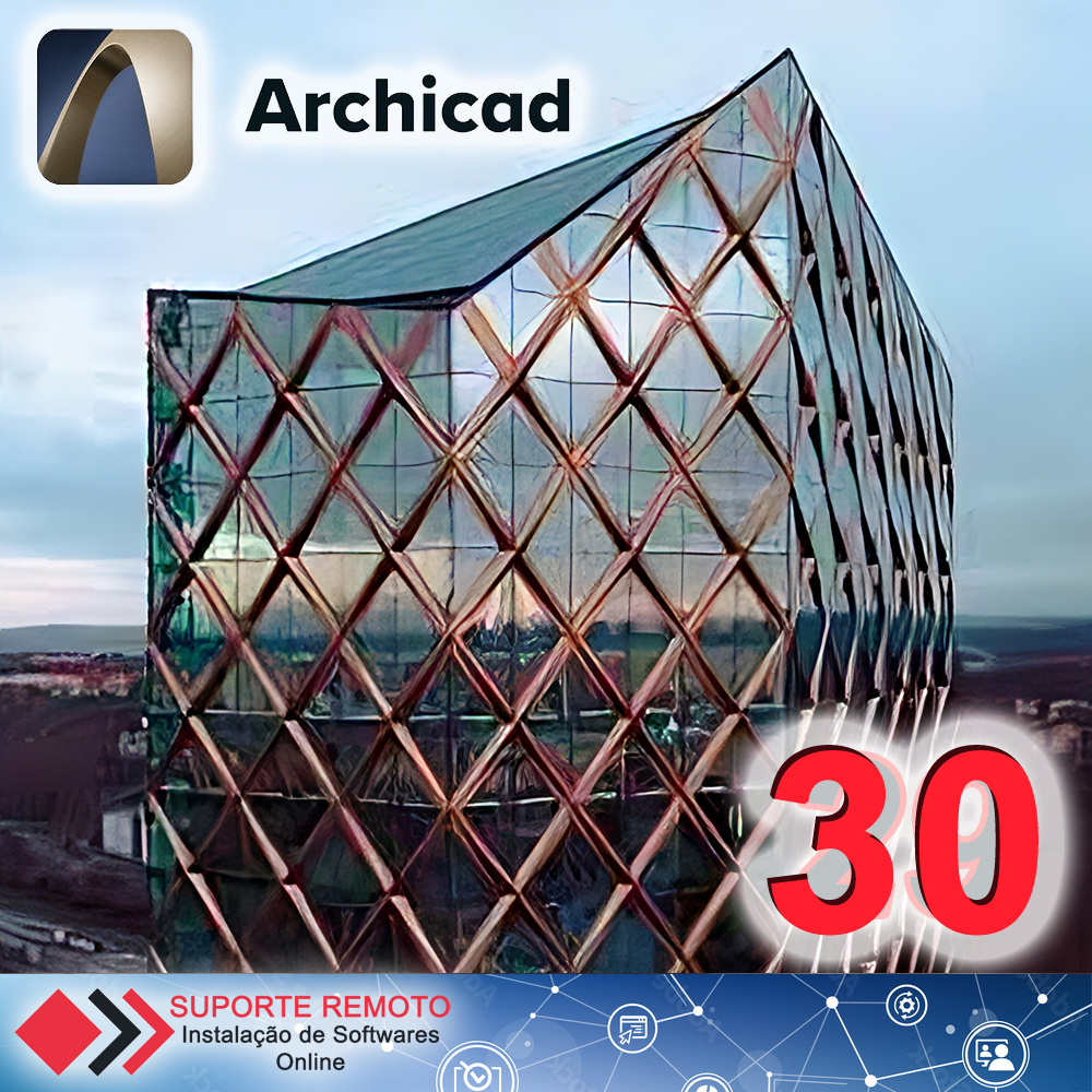 ArchiCAD 30 PT BR ou INGLES Vitalicio