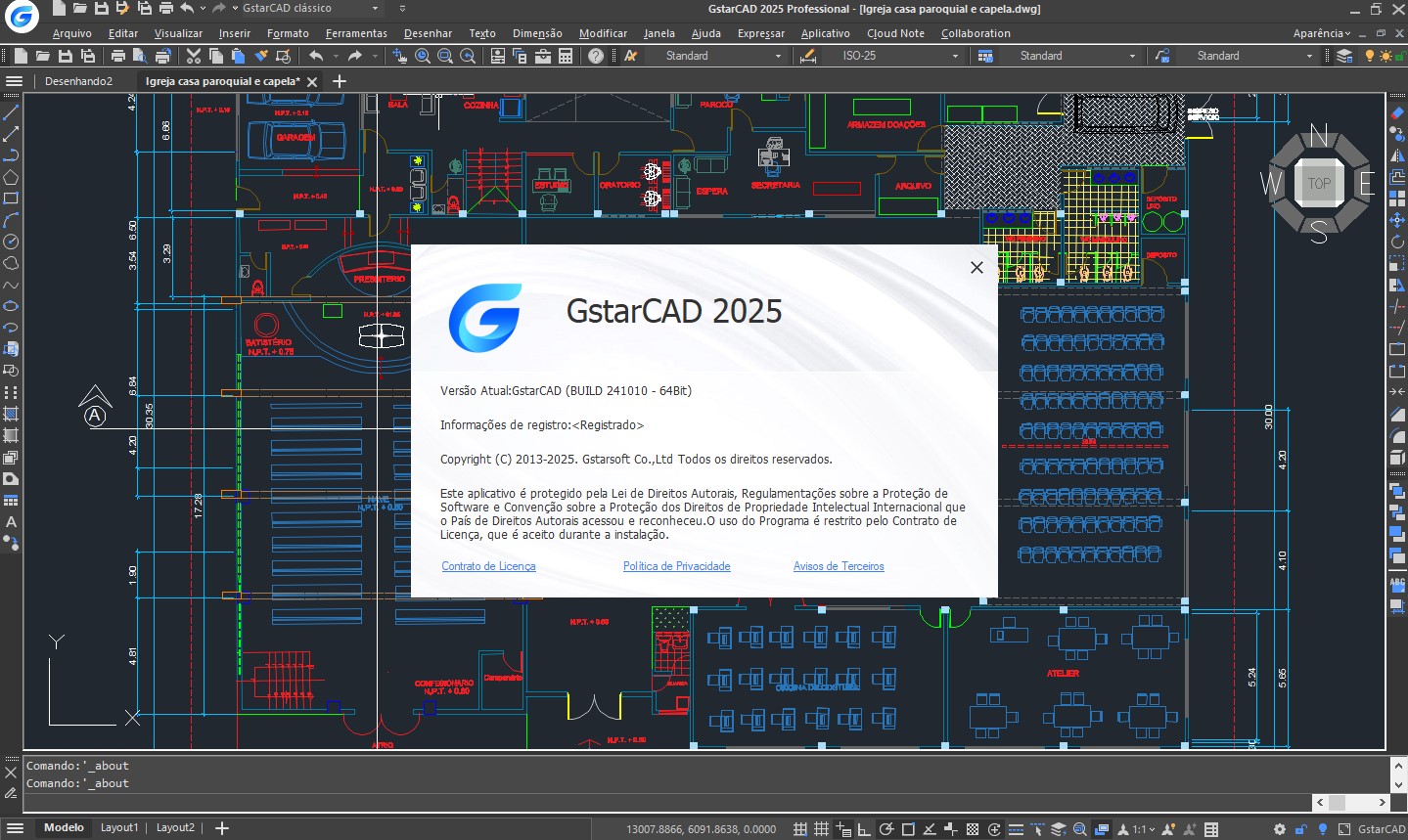 GstarCAD 2025 Professional PTBR GstarCAD 2025 Professional PTBR