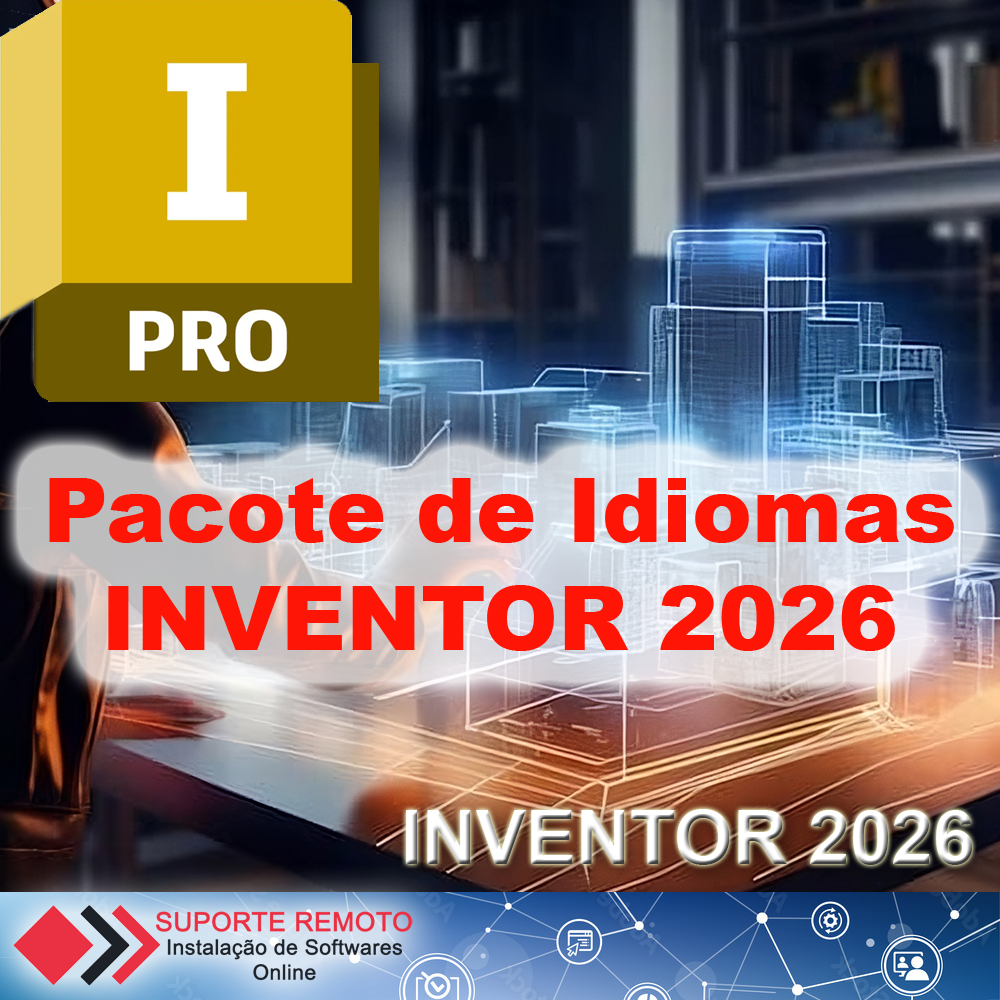 Pacote Idiomas Inventor Profissional 2026