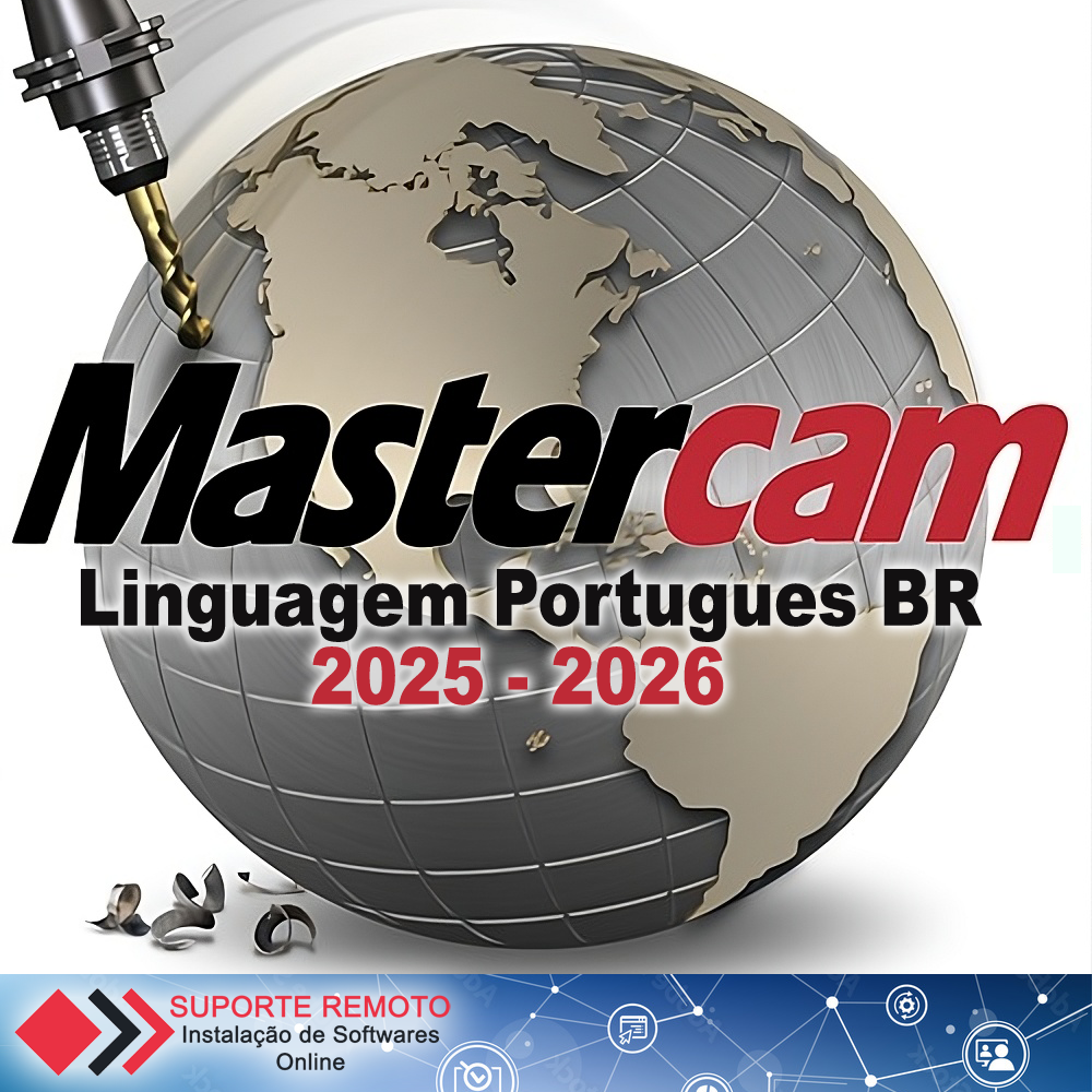 Idioma Portugues BR Mastercam 2025 – 2026
