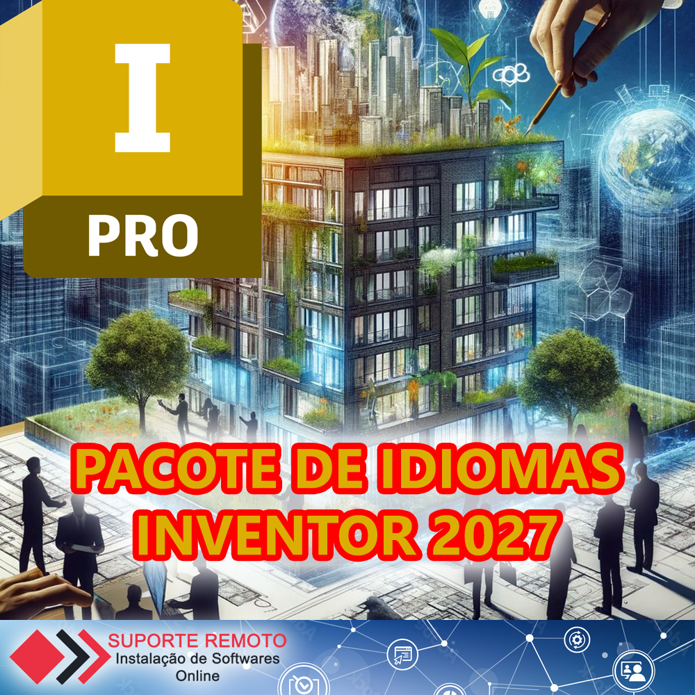 Pacote Idiomas Inventor Profissional 2027